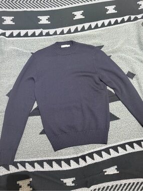 Suit supply  pure wool  Crewneck Sweater in Navy - size small men’s